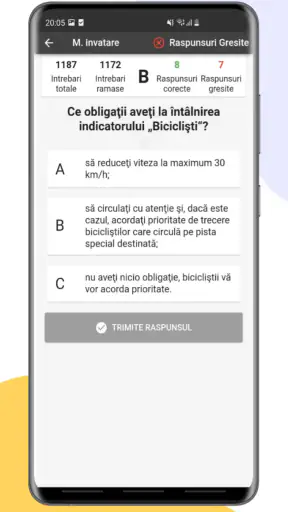 Chestionare Auto Examen DRPCIV screenshot
