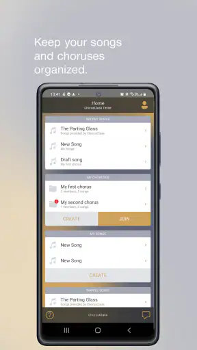 ChorusClass screenshot