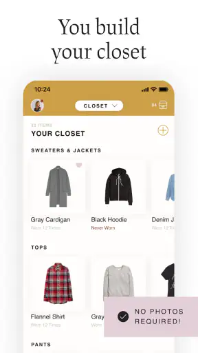 Cladwell: Outfit Planner screenshot