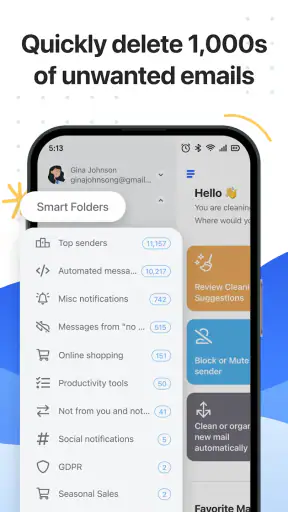 Clean Email - Inbox Cleaner screenshot