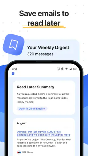 Clean Email - Inbox Cleaner screenshot