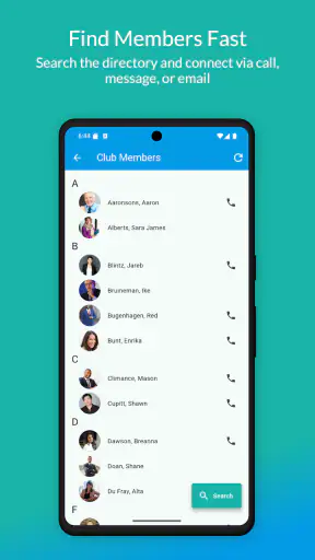 ClubRunner screenshot