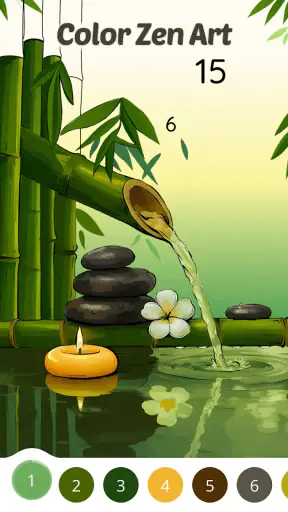 Color Aura: Paint by number screenshot