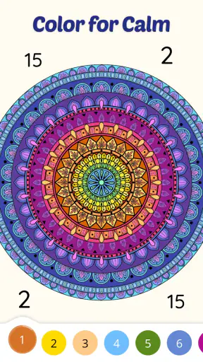 Color Aura: Paint by number screenshot