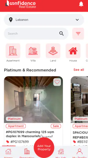 Confidence Real Estate screenshot