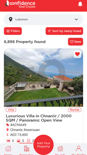 Confidence Real Estate screenshot