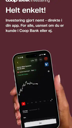 Coop Bank Investering screenshot