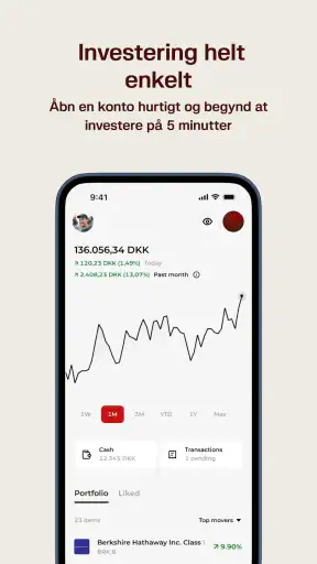 Coop Bank Investering screenshot