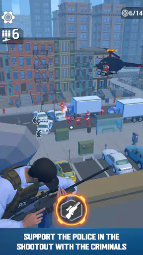 Cop Pursuit: Gun Shooting screenshot