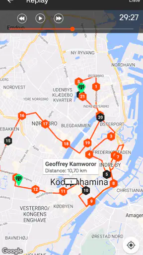 Copenhagen Half Marathon screenshot