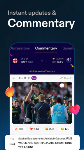 CREX - Just Cricket screenshot