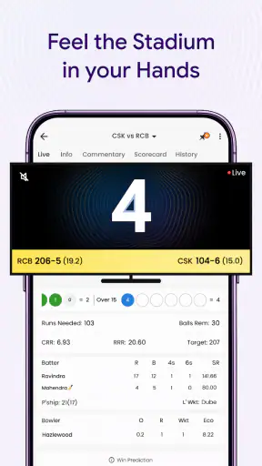 Cricket Guru - Fast Live Score screenshot