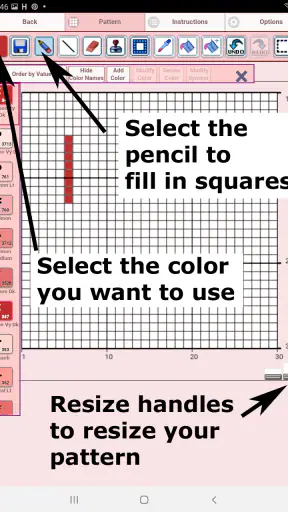 Cross Stitch Pattern Creator screenshot