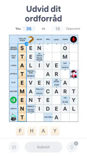 Crossword Master - Krydsord screenshot