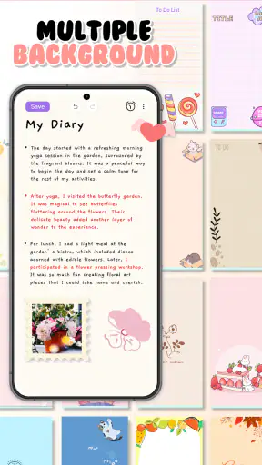 Cute Notes: Notesbog organiser screenshot