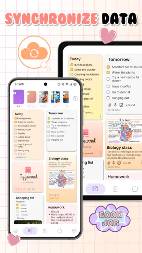 Cute Notes: Notesbog organiser screenshot