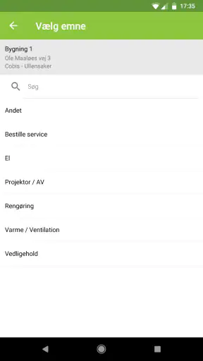 Dalux FM HelpDesk screenshot