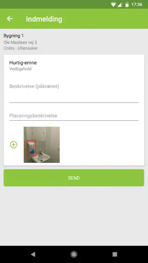 Dalux FM HelpDesk screenshot