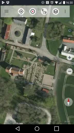 Danmark Topo Kort screenshot