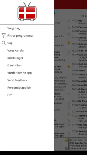 Dansk TV Guide screenshot