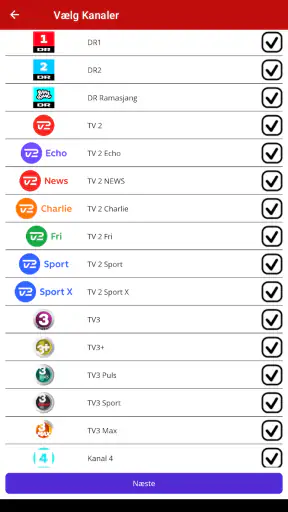 Dansk TV Guide screenshot