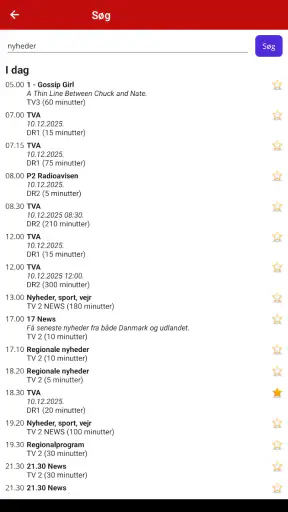 Dansk TV Guide screenshot