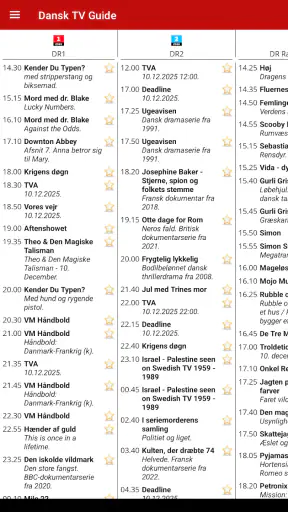 Dansk TV Guide screenshot