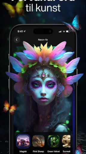 DaVinci – AI-billedgenerator screenshot