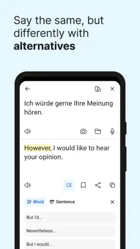 DeepL Oversæt screenshot