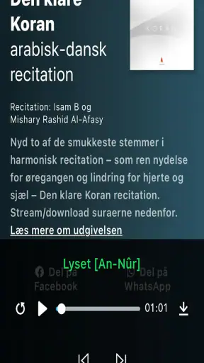 Den Klare Koran {Koranen} screenshot