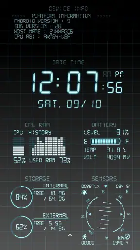 Device Info R Live Wallpaper screenshot