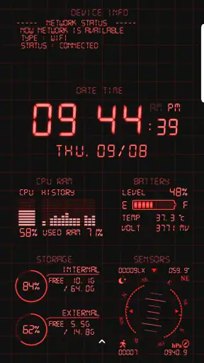 Device Info R Live Wallpaper screenshot