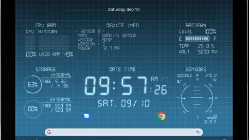Device Info R Live Wallpaper screenshot