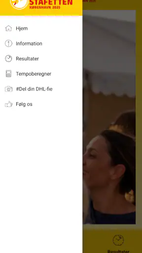 DHL Stafetten København screenshot
