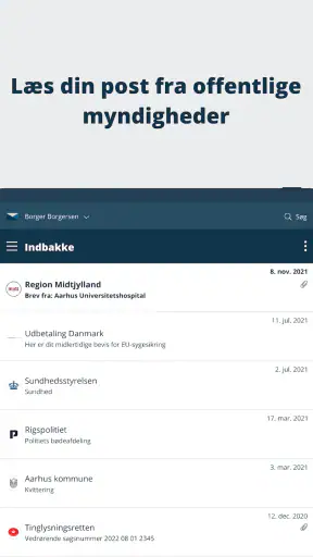 Digital Post screenshot