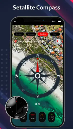 Digitalt kompas: Compass screenshot