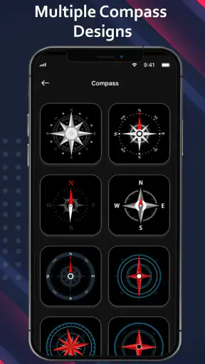 Digitalt kompas: Compass screenshot