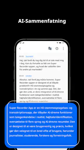 Diktafon: Lydoptager+Optagelse screenshot