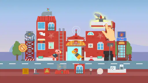 Dinosaurby: Byggespil screenshot