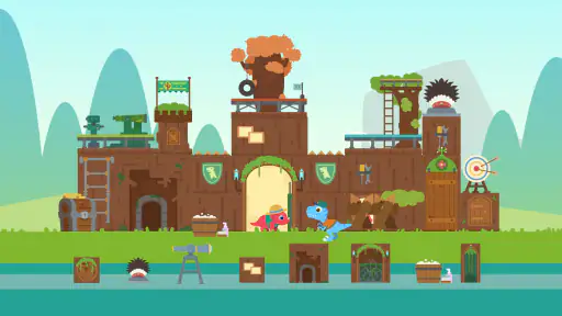 Dinosaurby: Byggespil screenshot