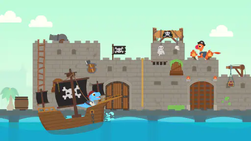Dinosaurby: Byggespil screenshot