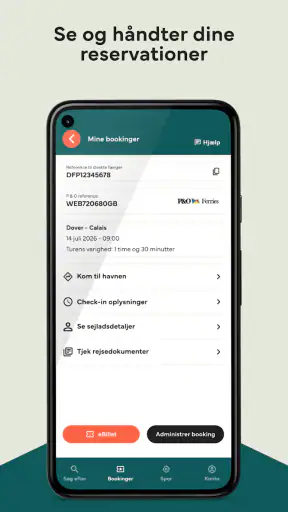 Direct Ferries-Færgebilletter screenshot