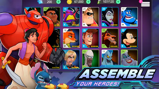 Disney Heroes: Battle Mode screenshot