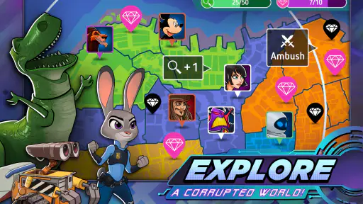 Disney Heroes: Battle Mode screenshot