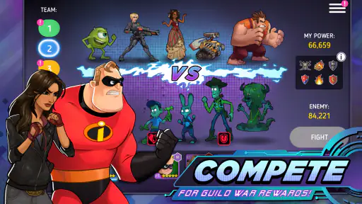 Disney Heroes: Battle Mode screenshot