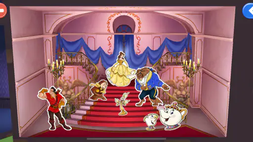 Disneys farvelægningsunivers screenshot