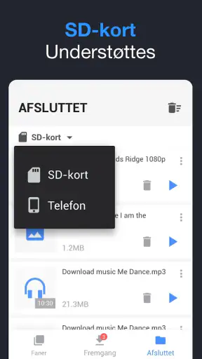 Downloader til alle videoer screenshot