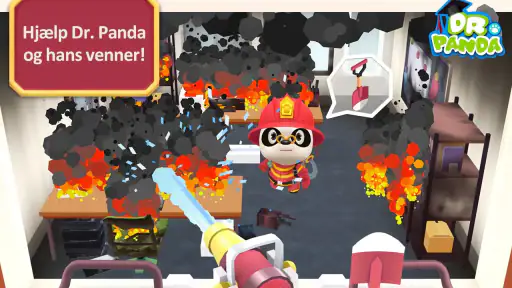 Dr. Panda Brandmænd screenshot
