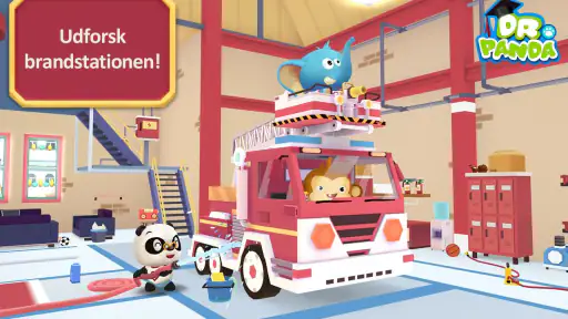 Dr. Panda Brandmænd screenshot