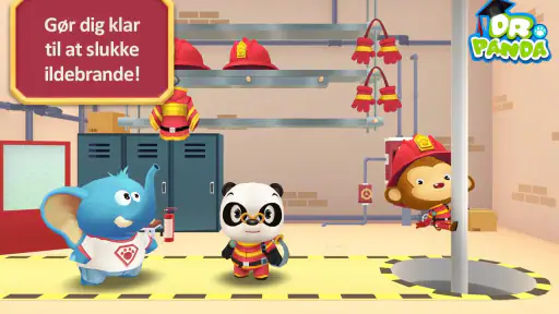 Dr. Panda Brandmænd screenshot